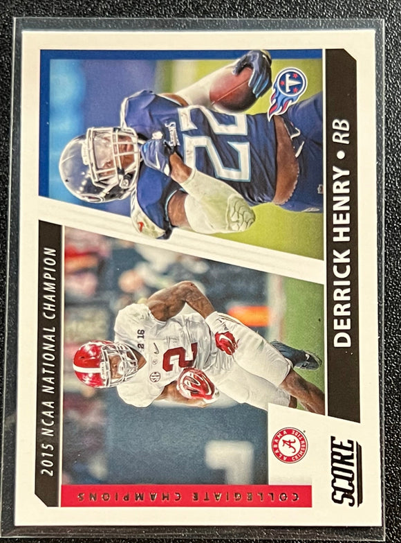 Derrick Henry - 2021 Panini Score Football Collegiate Champions #CC4