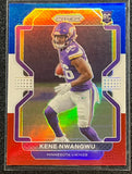 Kene Nwangwu - 2021 Panini Prizm Football Red White & Blue Parallel #364