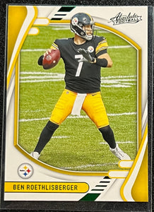 Ben Roethlisberger - 2021 Panini Absolute Football Green Foil #94