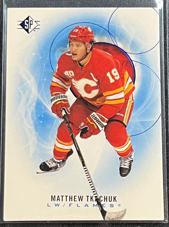 Matthew Tkachuk - 2020-2021 Upper Deck SP Hockey Blue #10