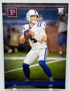 Sam Ehlinger - 2021 Panini Chronicles Panini Football Pink RC #PA-10