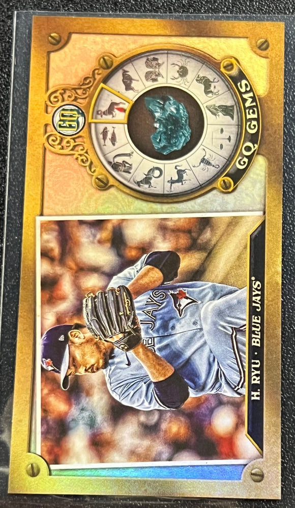 Hyun-Jin Ryu - 2022 Topps Gypsy Queen GQ Gems Mini #GQM-16