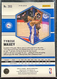Tyrese Maxey RC - 2020-21 Panini Mosaic Basketball PINK CAMO #203