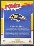 Willis McGahee- 2021 Panini Contenders Football Power Players #PP-WMC