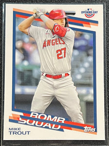 Mike Trout - 2022 Topps Opening Day Bomb Squad #BS-8