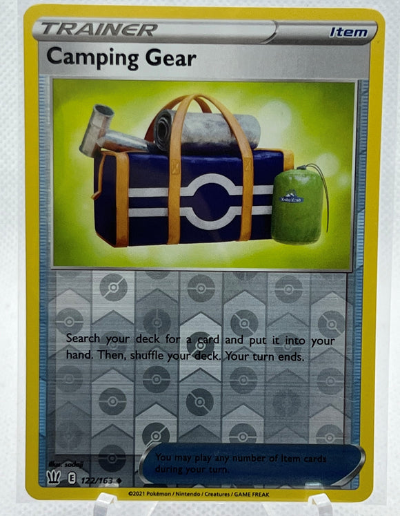 Camping Gear - Pokemon Battle Styles Reverse Holo #122/163