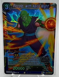 Piccolo, with Nail's Might - Dragon Ball Super Ultimate Squad Pre-Release Uncommon Foil Promo #BT17-090 UC