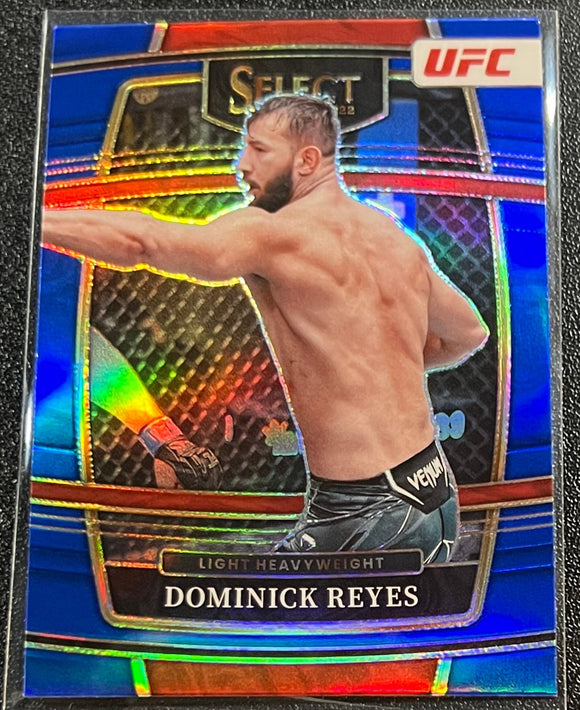 Dominick Reyes - 2022 Panini Select UFC Concourse Blue #48