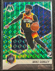 Mike Conley  - 2020-21 Panini Mosaic Basketball GREEN #125