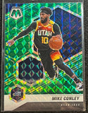 Mike Conley  - 2020-21 Panini Mosaic Basketball GREEN #125
