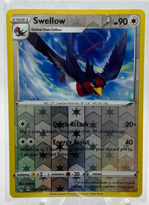 Swellow- Pokemon Vivid Voltage Reverse Holo #134/185