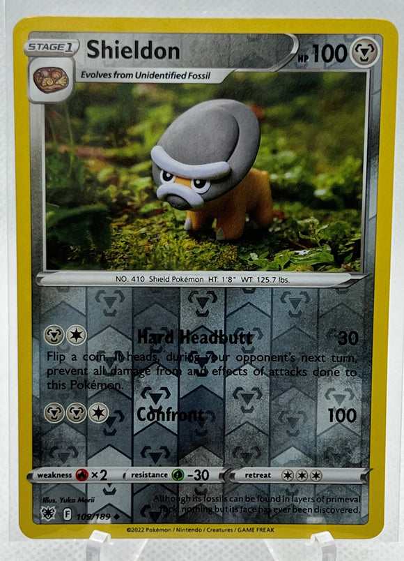 Shieldon - Pokemon Astral Radiance Reverse Holo #109/189