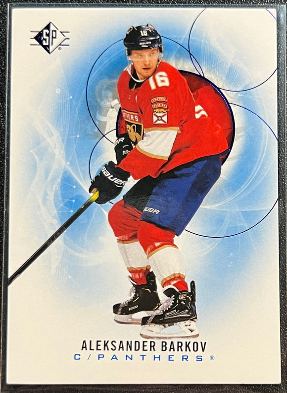 Aleksander Barkov - 2020-2021 Upper Deck SP Hockey Blue #20