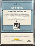Brandon Woodruff- 2022 Panini Donruss Baseball 1988 RETRO Memorabilia #R88M-BW