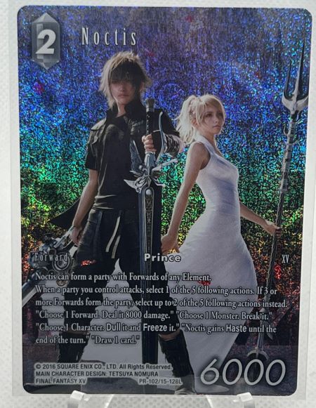 Noctis - Final Fantasy Opus 15 Full Art Foil Promo #PR-102/15-128L