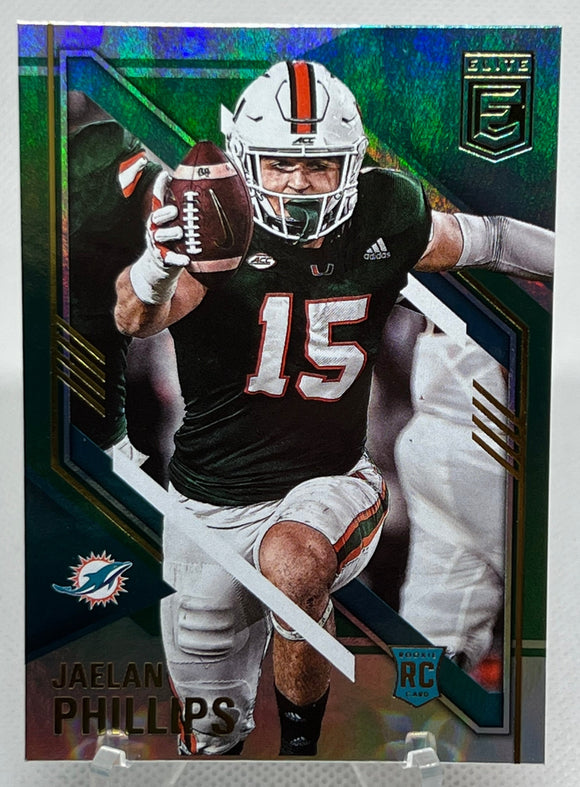 Jaelan Phillips - 2021 Panini Donruss Elite Green #154