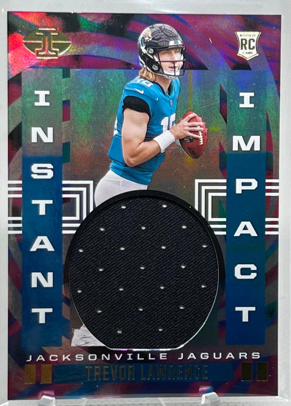 Trevor Lawrence - 2021 Panini Illusions Football Instant Impact RC Patch #II-TL