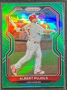 Albert Pujols - 2021 Panini Baseball Green Parallel #21