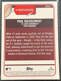 Paul Goldschmidt - 2021 Topps Big League Baseball Souvenirs #SO-25