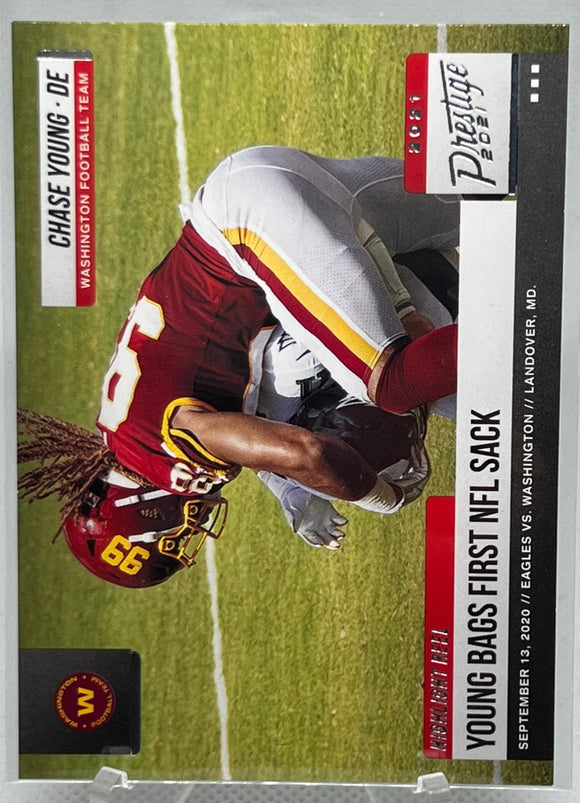 Chase Young  - 2021 Panini Prestige Football Highlight Reel #HR-CY