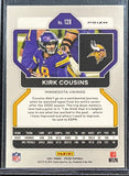 Kirk Cousins - 2021 Panini Prizm Football Red White & Blue Parallel #128