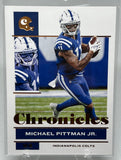 Michael Pittman JR - 2021 Panini Chronicles Football #42