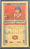 Alexander Romanov - 2021-22 O-Pee-Chee Hockey Premier Tallboy Rookie Update #P-51