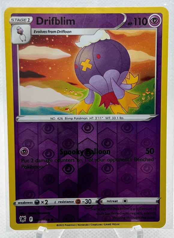 Drifblim - Pokemon Astral Radiance Reverse Holo #064/189