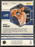 Rudy Gobert  - 2020-21 Panini Mosaic Basketball PINK CAMO #58