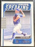 Trevor Bauer - 2021 Panini Absolute Baseball STATISTICALLY SPEAKING #SS-9