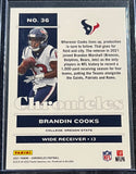 Brandin Cooks - 2021 Panini Chronicles Football Pink Foil #36