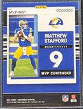 Matthew Stafford - 2021 Panini Contenders Football MVP #MVP-MST