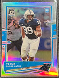 Yetur Gross-Matos - 2020 Panini Donruss Optic RC Silver #113