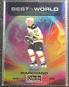 Brad Marchand - 2020-21 O-Pee-Chee Platinum Hockey Best In The World #BW-13