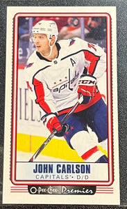 John Carlson - 2021-22 O-Pee-Chee Hockey Premier Tallboy #P-15