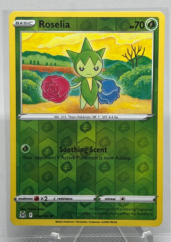Roselia - Pokemon Lost Origin Reverse Holo #14/196