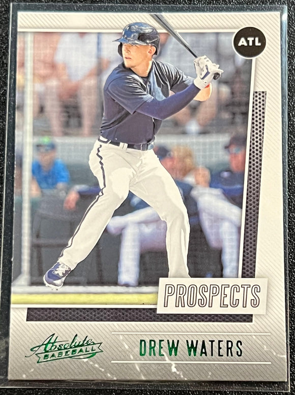 Drew Waters - 2021 Panini Absolute Prospects Green Foil #P-7