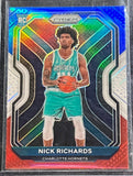 Nick Richards RC - 2020-21 Panini Prizm Basketball RED WHITE & BLUE #253
