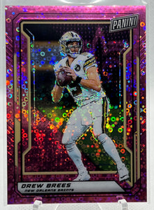 Drew Brees - 2019 Panini The National VIP Pink Disco #33/50