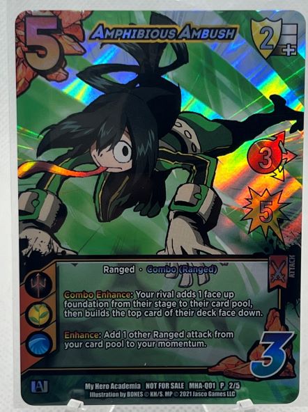 Amphibious Ambush - My Hero Academia CCG MHA-Q01 P 2/5