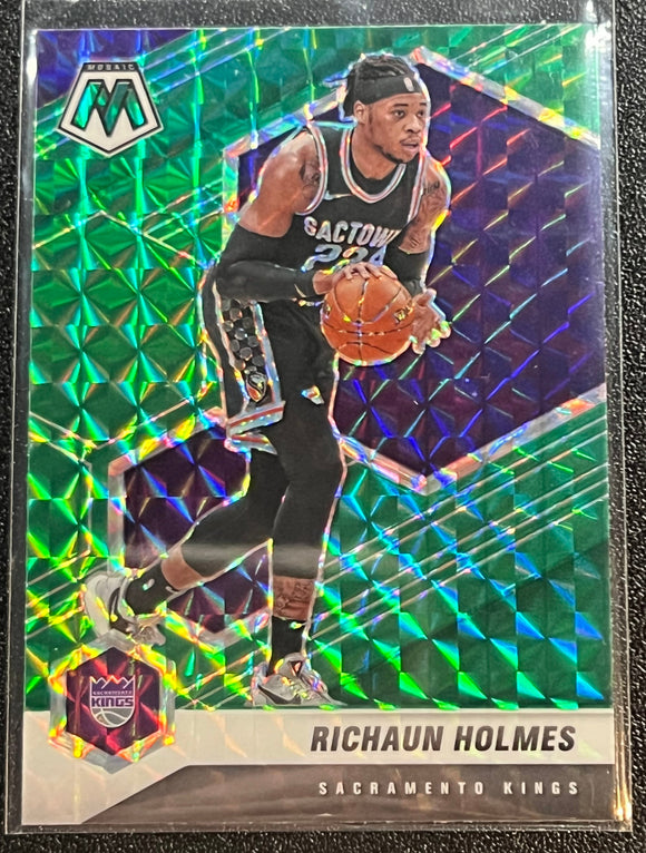 Richaun Holmes - 2020-21 Panini Mosaic Basketball GREEN #142