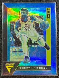 Donovan Mitchell  - 2020-21 Panini Flux Basketball BLUE #169