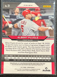 Albert Pujols - 2021 Panini Baseball Green Parallel #21