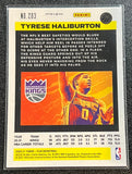 Tyrese Haliburton RC  - 2020-21 Panini Flux Basketball LASER #203