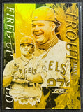 Mike Trout - 2021 Topps Fire Fired Up Gold Minted #FIU-2