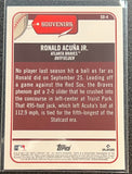Ronald Acuna JR - 2021 Topps Big League Baseball Souvenirs #SO-4