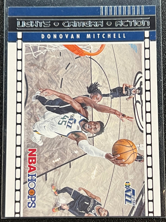 Donovan Mitchell - 2021-22 Panini Hoops Basketball LIGHTS CAMERA ACTION #3