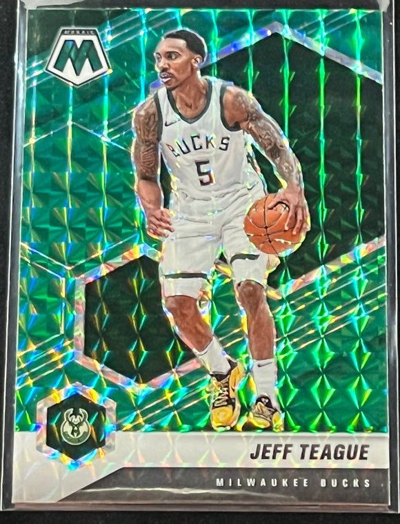 Jeff Teague - 2020-21 Panini Mosaic Basketball GREEN #51