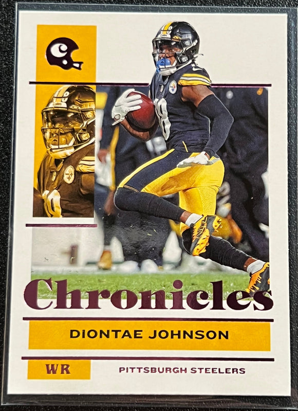 Diontae Johnson - 2021 Panini Chronicles Football Pink #93