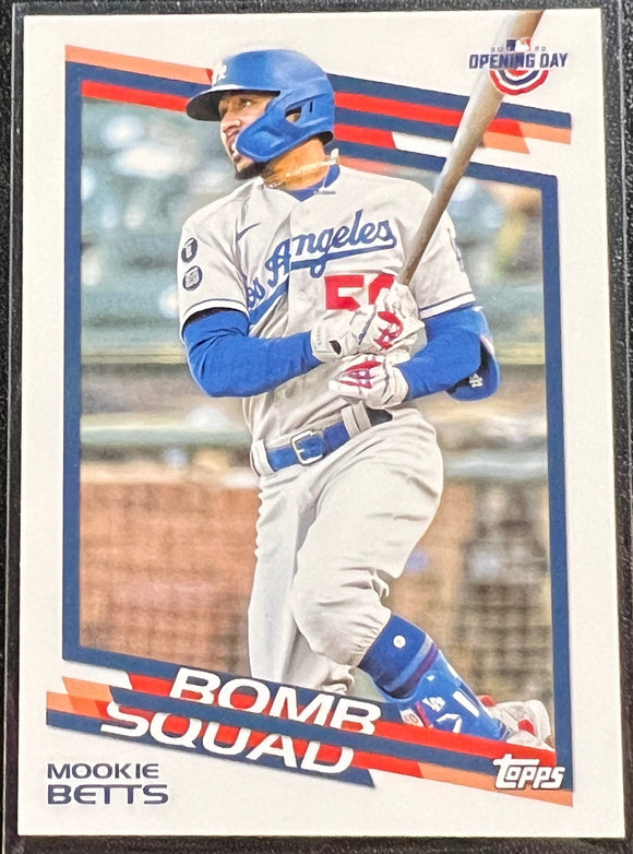 Mookie Betts - 2022 Topps Opening Day Bomb Squad #BS-18
